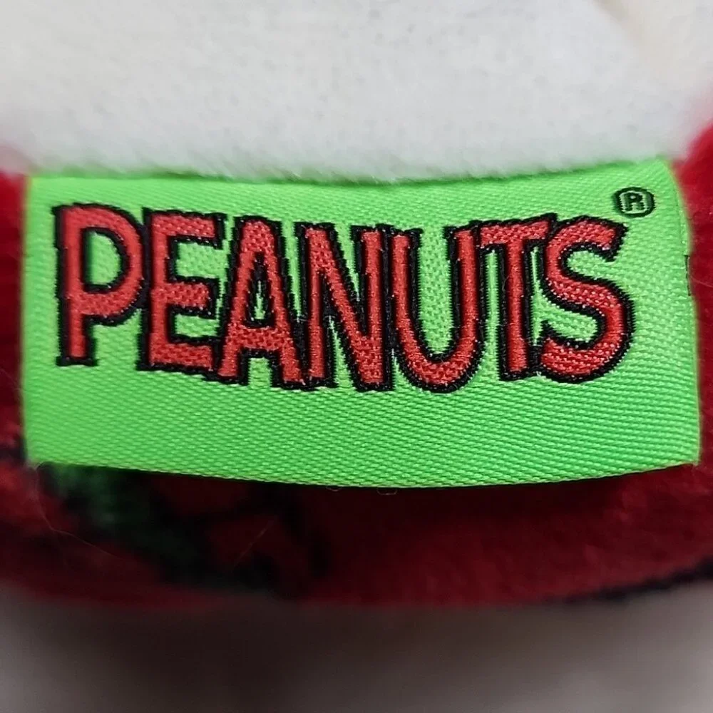 Charlie Brown Snoopy Christmas Pet Cat Dog Bed New With Tags 2025 Red Multicolor